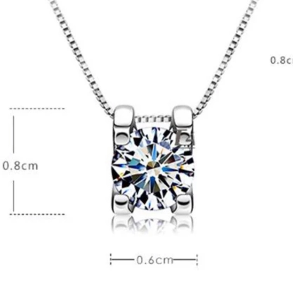 Sterling Silver 925 Necklace - Picture 3 of 4